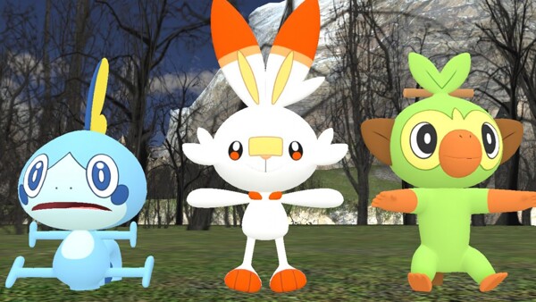 Pokemon Sword & Shield Starters by Supersatanson -- Fur Affinity [dot] net