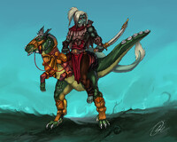 Raptor rider. Assassin version.