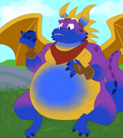 Spyro turning blue