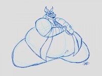 Splinter enjoys his sandwhich