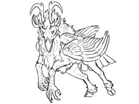 Charging Peryton - WIP