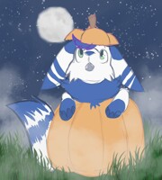 White pumpky