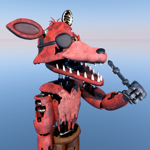 Chibi Withered Foxy by PolarBeargirl2o -- Fur Affinity [dot] net