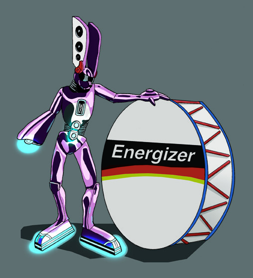 Buff Fantart Friday: Energizer Bunny — Weasyl