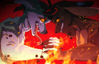 дед с батей сцепились по пьяни