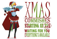 XMAS COMMISSIONS