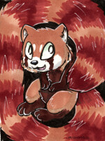 Commission by MLW: Wrapped in tail