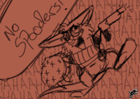 Sketch - Yoki Spooder Slayer