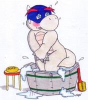 Shade Koopa_Bathtime!