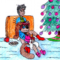 A puppy for christmas