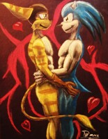Ratchet & Sonic Love (Final-Photo)