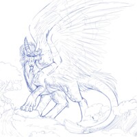 unfinished dragon commission