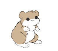 Look Hoagie, it's a hamster!