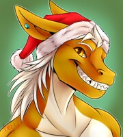 Christmas F. Metal [Holidays sketch commission] (9/19)
