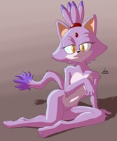 Naughty Fire Kitty (Clean)