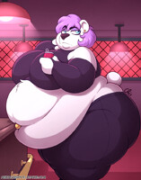 Snowy At The Club (Belly Shirt Artpack)