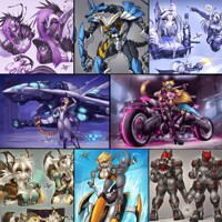 My Art Summary 2019! - Sci Fi Art!  (2/2)