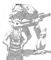 Comm Burnha: Val Orotor's Mad Dog A OmniMech