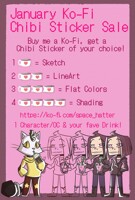 January Ko-Fi Sale