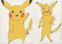 Pikachu turns into a Pixazip 1/2