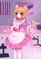 Orange the Neko Maid