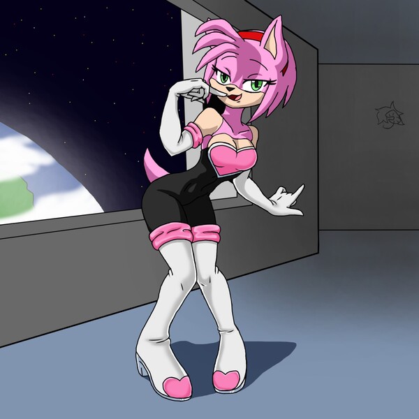 Amy Rouge in Sonic X 6 by FaunaFox1 -- Fur Affinity [dot] net