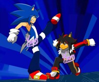 StH Sonic-Amy-Shadow-Silver Remake by kamira-exe -- Fur Affinity