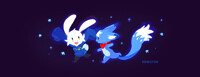 Nekostar and Starbunny