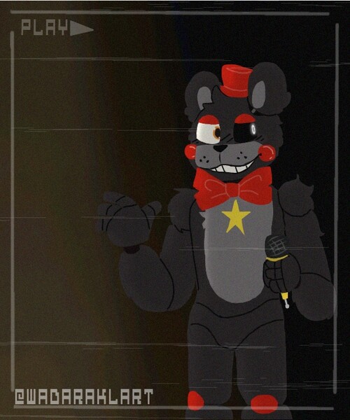 shhh, it will be over soon- fnaf 6 lefty furry by blanktubed -- Fur  Affinity [dot] net