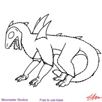 Free-to-use common star dragon base!