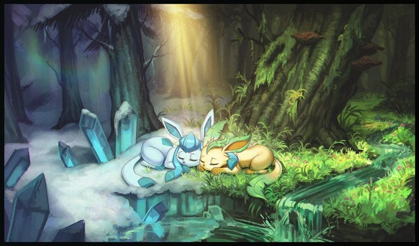 Eevee Gradient Collection - Leafeon