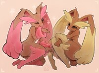 Twins Lopunny