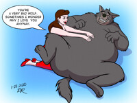 Commission - Belly Rubs