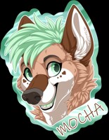 Badge Commission - Mocha