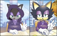 Kiss for Little Sonic by DarkMythicCat -- Fur Affinity [dot] net