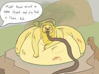 Feeding Feral Fatty Felines (Slob)