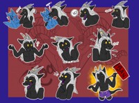 [CM] "BlakDrgn Telegram stickers"