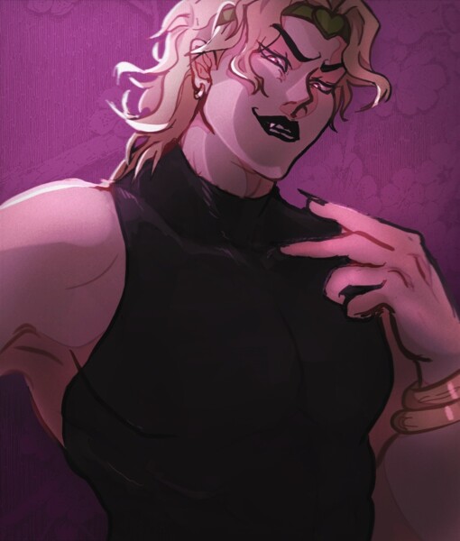 Fanart Dio Brando by oatmeal_kasha -- Fur Affinity [dot] net