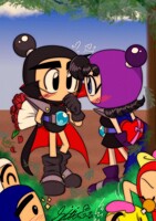 Kurobon and Hitomibon Early Valentine