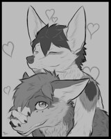 my wolfy and i