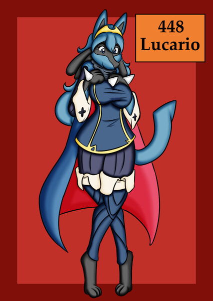 Lucario - #448 -  Pokédex