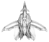 Swing wing jet