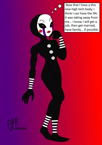 Five Nights at Freddy's Fanart - The Puppet by DarkWaltz -- Fur Affinity  [dot] net