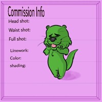 My commision (YCH) info. Template