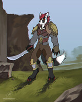 Wanderer in the Great Ruins. Lunareclipse93