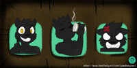 Shadow stickers #2