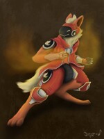 Proto Flareon Monk