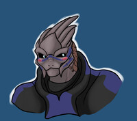 Garrus Blush