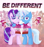 Lesbian Pride StarTrix