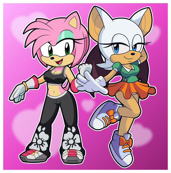 Amy Rouge in Sonic X 6 by FaunaFox1 -- Fur Affinity [dot] net